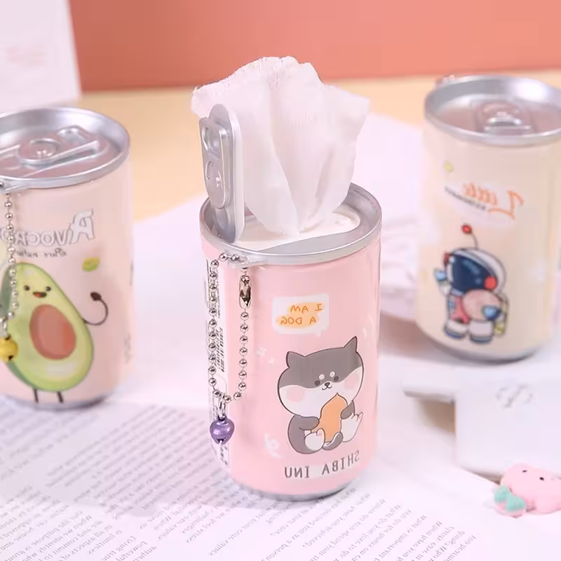 دستمال مرطوب طرح قوطی نوشابه | amazonchi