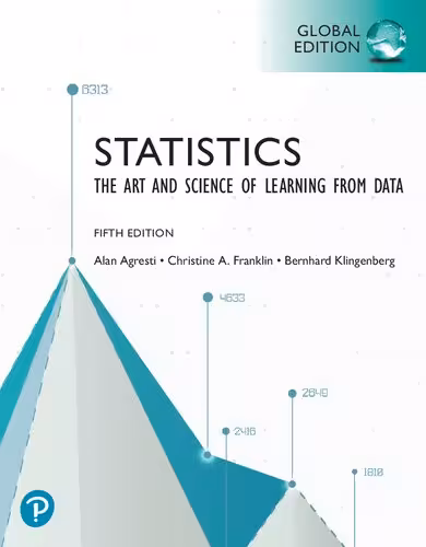 خرید و دانلود نسخه کامل کتاب Statistics: The Art and Science of Learning from Data, 5th Edition, Global Edition