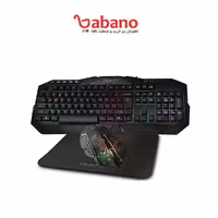 کیبورد و ماوس گیمینگ وریتی مدل KB6110 به همراه پد ماوس