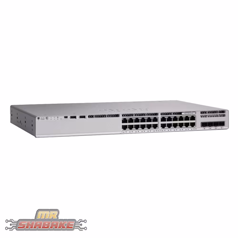 قیمت و خرید سوئیچ سیسکو C9200L-24P-4X-E | مستر شبکه