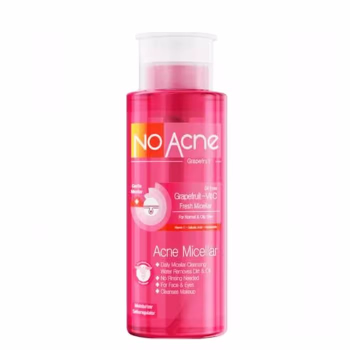 محلول پاک کننده صورت آکنه میسلارAcne Micellar Facial Cleansing Solution No Acne