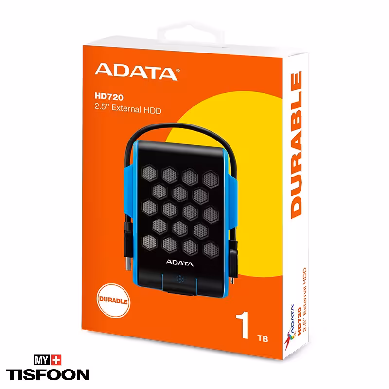 هارد اکسترنال ای دیتا مدل HD720 ظرفیت 1 ترابایت