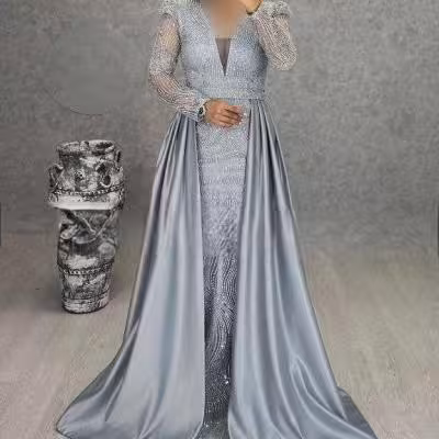 پیراهن شب زنانه مدل ماکسی رویا