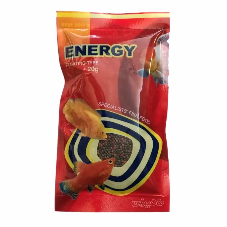 غذا ماهی آکواریوم انرژی 20 گرمی