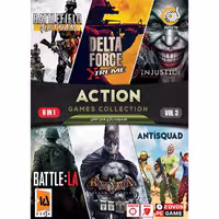بازی کامپیوتر ACTION GAME COLLECTION Vol.3 PC 2DVD9 گردو