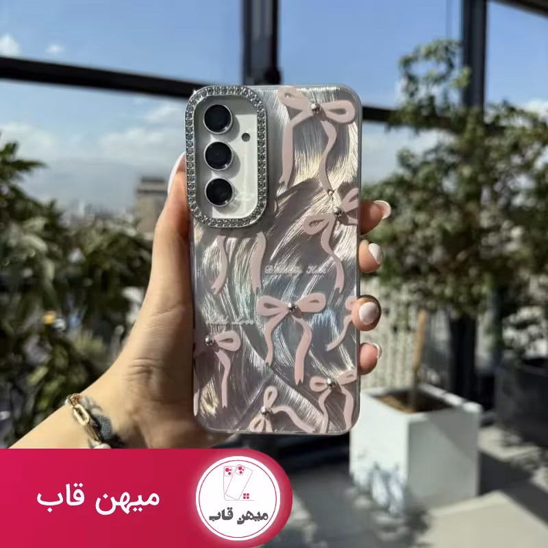 قاب گوشی سامسونگ Pink ribbon - کد (82607)