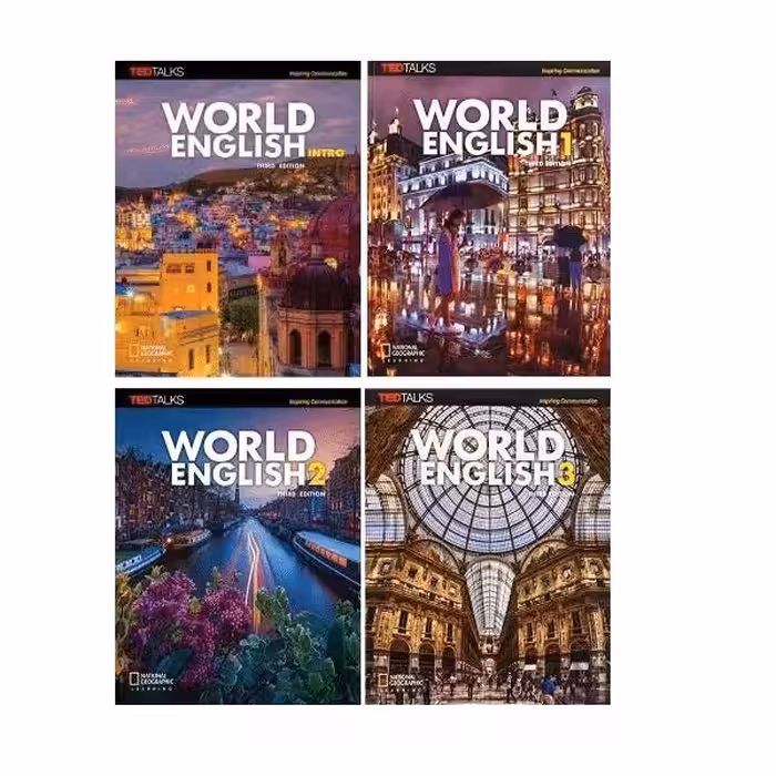 کتاب مجموعه 4 جلدی World English 3rd Edition