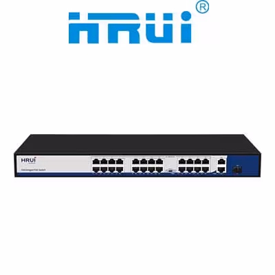 سوئیچ 24 پورت HRUI مدل HR901-AF-2421GS-300