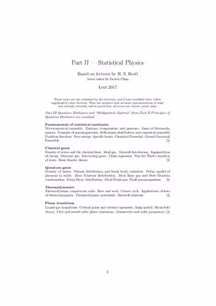 خرید و دانلود نسخه کامل کتاب Statistical Physics