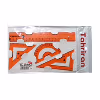 ست خط کش تحریران مجموعه 4 عددی - فروشگاه اینترنتی شهر کالا انواع لوازم التحریر