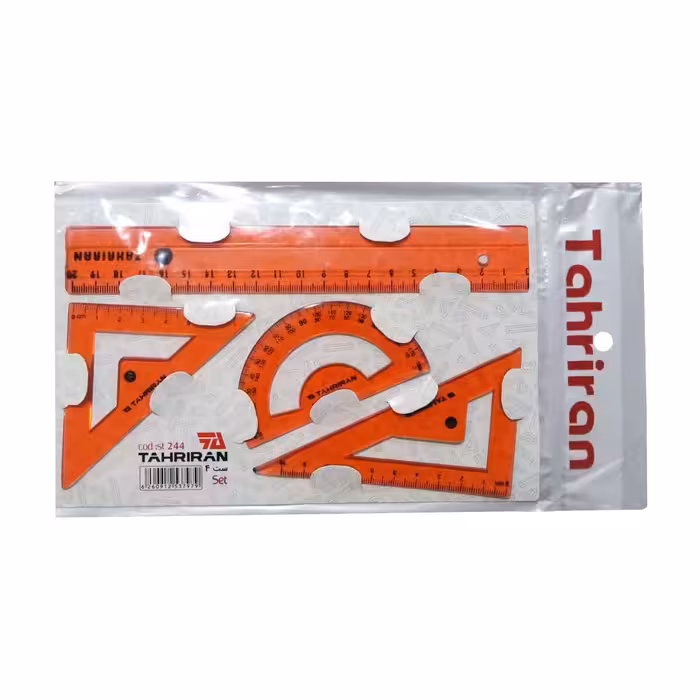 ست خط کش تحریران مجموعه 4 عددی - فروشگاه اینترنتی شهر کالا انواع لوازم التحریر