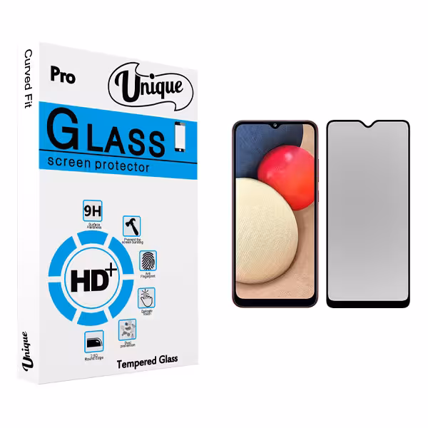 محافظ صفحه نمایش حریم شخصی یونیک مدل  Clear مناسب برای گوشی موبایل سامسونگ Galaxy A02s