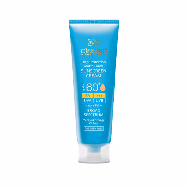 کرم ضد آفتاب SPF60 رنگی سینره