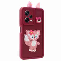 کاور فانتزی مدل RoseKitty مناسب برای گوشی موبایل شیائومی Redmi Note 12 Pro Plus