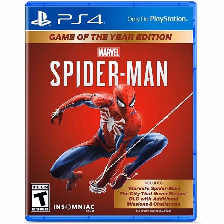 بازی Spider Man_Game of the Year Edition برای ps4