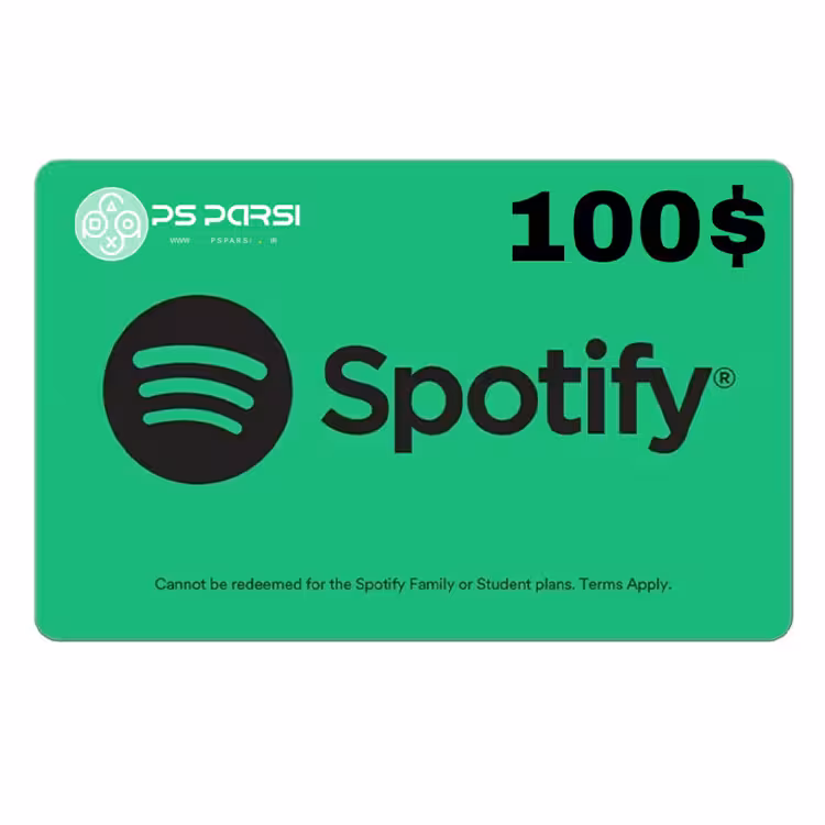 Spotify 100 $ Gift Card