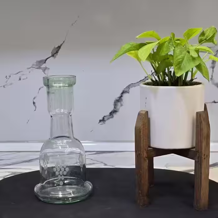 شیشه قلیان قلندری بزرگ انگوری
