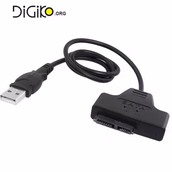کابل تبدیل USBبه MICRO SATA (مخصوص DVDRW نوت بوک)