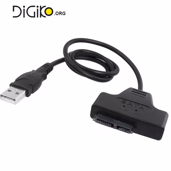 کابل تبدیل USBبه MICRO SATA (مخصوص DVDRW نوت بوک)