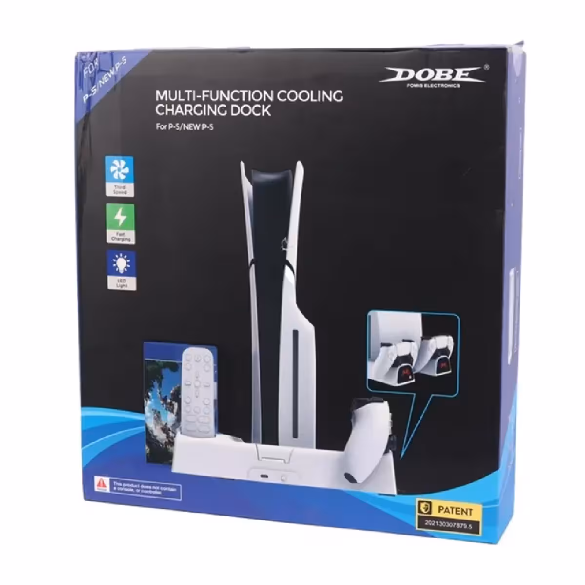 قیمت پایه چند منظوره PS5/PS5 SLIM دابی مدل TP5-3532B فست شارژر