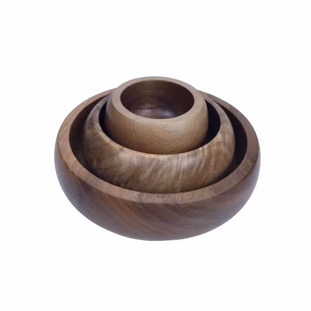 کاسه چوبی قطر 20 سانتی متر کدWD5525