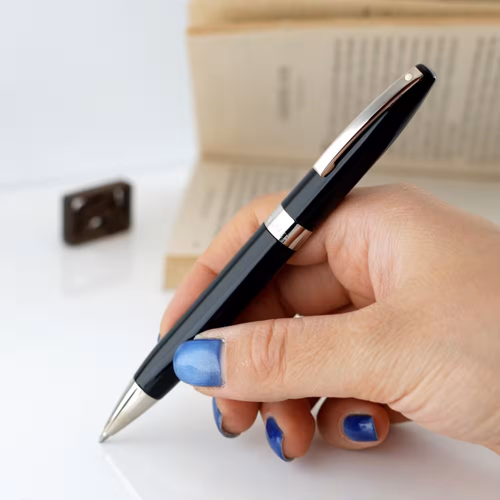 خودکار شیفر لگسی مشکی گیره پالادیوم SHEAFFER Lagacy BP black and palladium trim