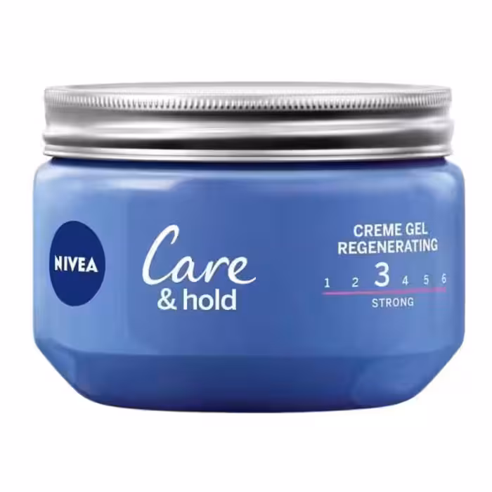 ژل کرم حالت دهنده مو نیوآ مدل Care & Hold شماره 3 کاسه ای حجم 150 میل