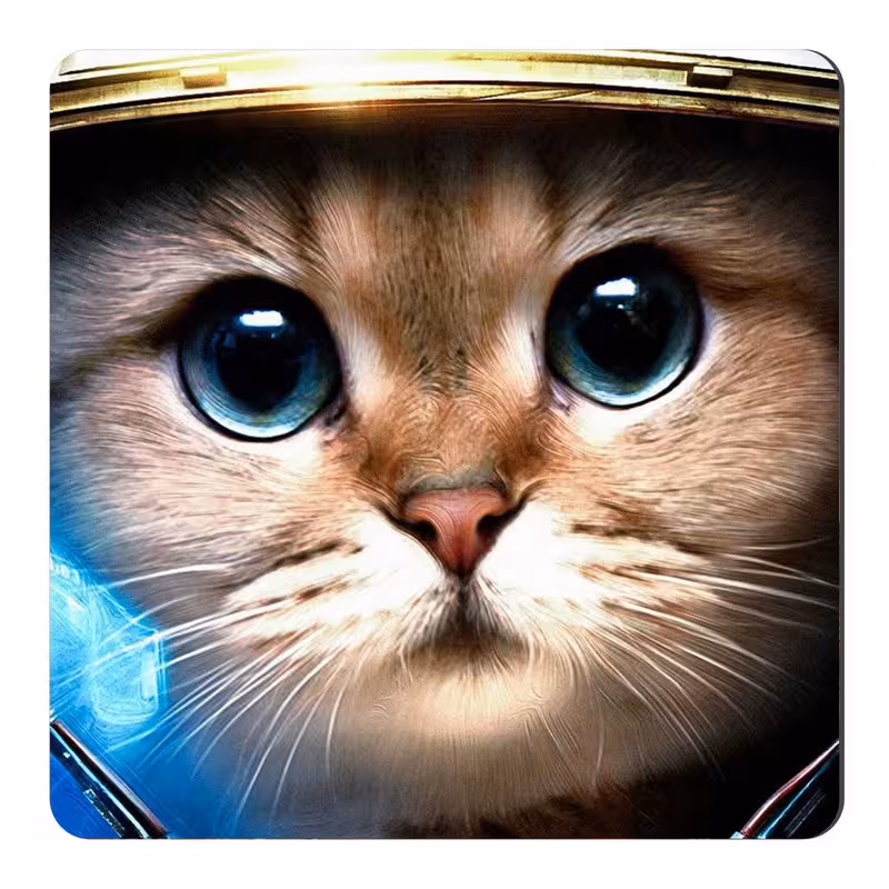 مگنت طرح گربه فضانورد کد NIM607