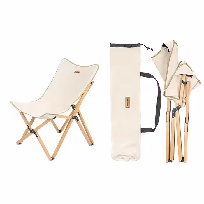 صندلی نیچرهایک مدل outdoor wooden folding chair Q9e