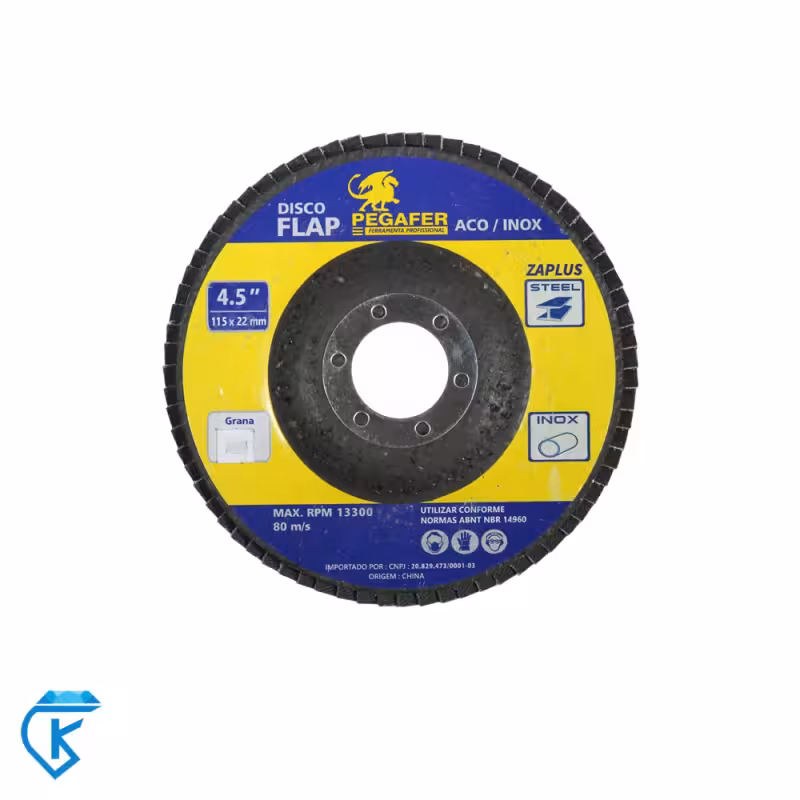 صفحه فلپ زیرکونیوم 115 P دانه بندی 100