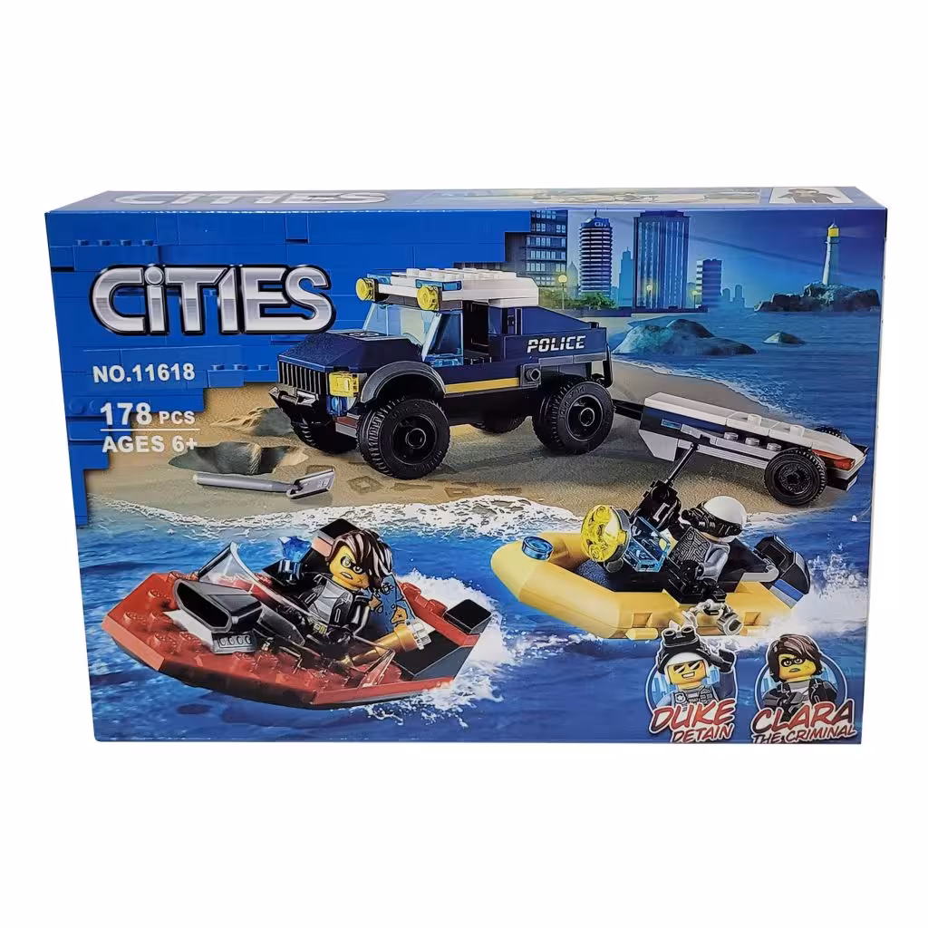 لگو قایق دریایی سیتی 178 قطعه