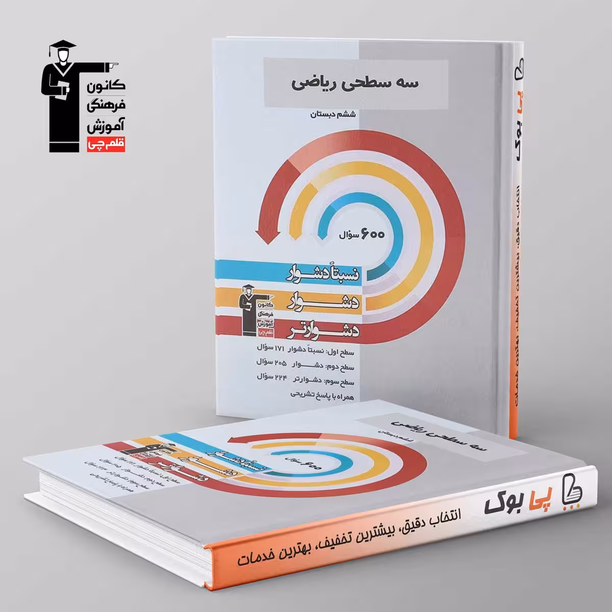 سه سطحی ریاضی ششم دبستان قلم چی