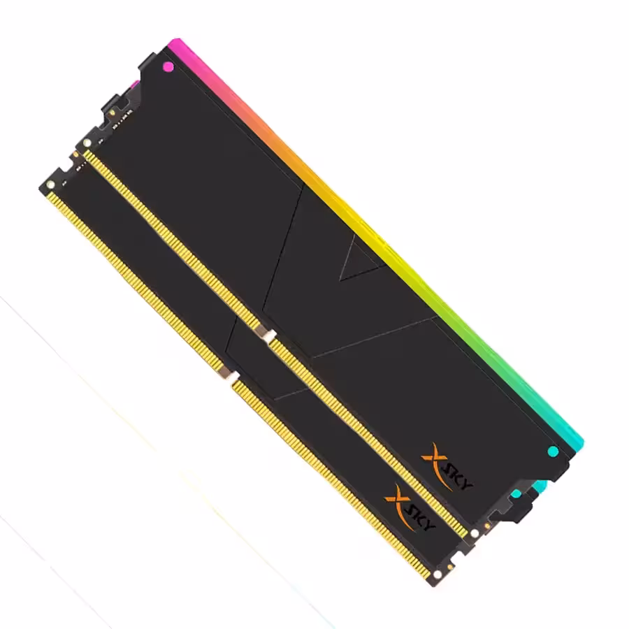 قیمت و خرید رم وی کالر مدل Manta XSky RGB 32GB Dual 6000MHz CL36 DDR5 | یاس ارتباط