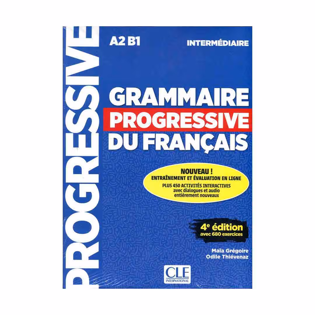 کتاب Grammaire Progressive Du Francais A2 B1 - Intermediaire - 4ed