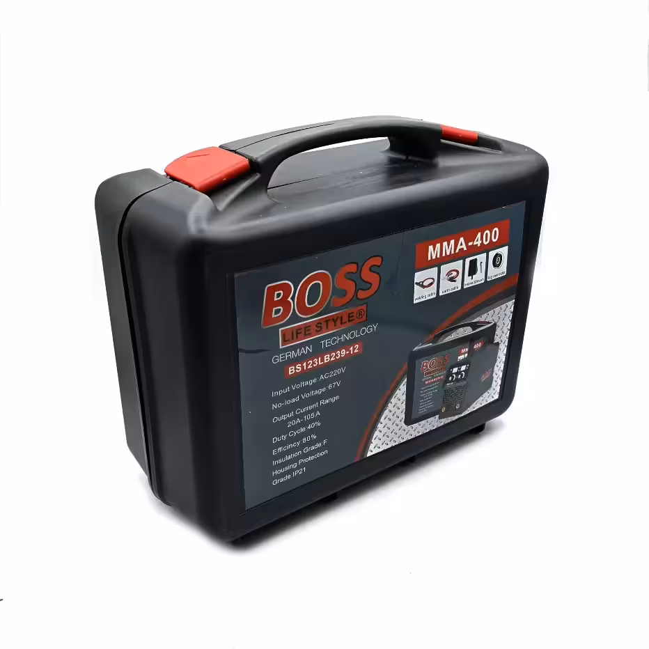 دستگاه جوش 20- 105 آمپر باس مدل کیف دار کد BS123LB239-12