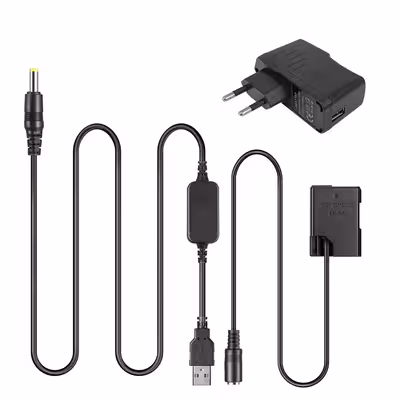 شارژر باتری دوربین مدل EP-5A EN-EL14 Power bank USB