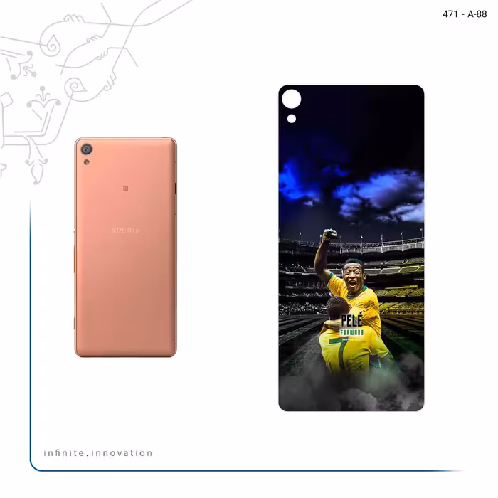 برچسب پوششی ماهوت مدل Pele مناسب برای گوشی موبایل سونی Xperia XA