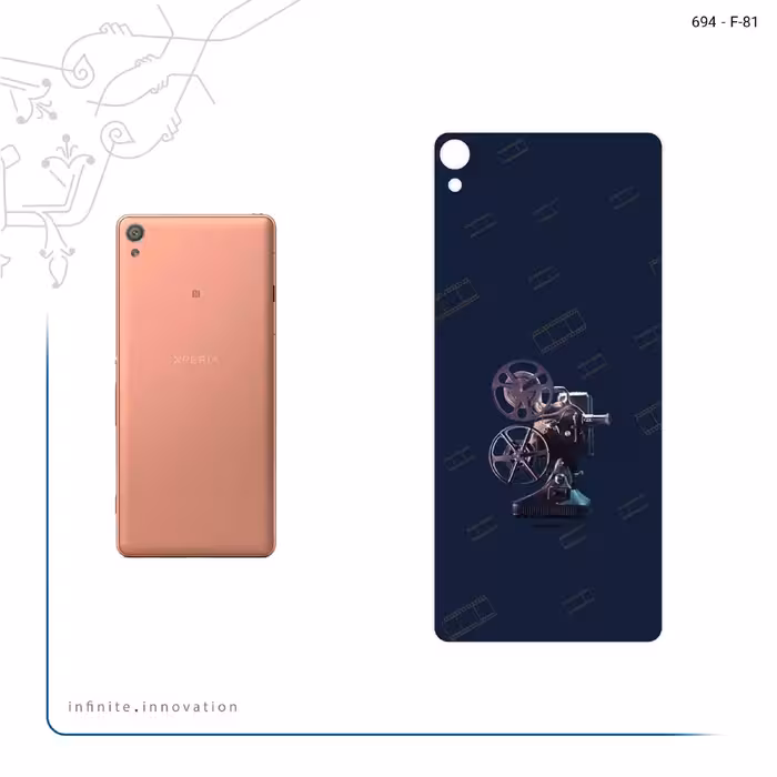 برچسب پوششی ماهوت مدل Nostalgic apparatus مناسب برای گوشی موبایل سونی Xperia XA