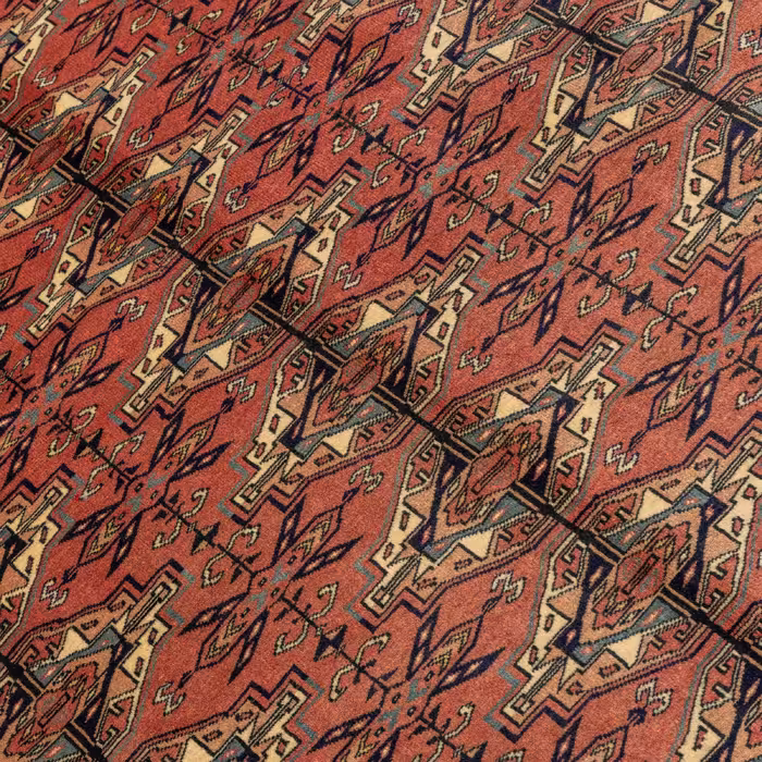 فرش دستبافت سه متری مدل ترکمن کد 40.1872