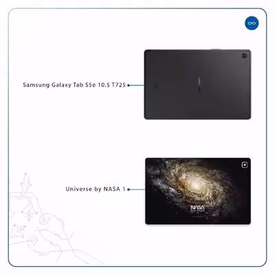 برچسب پوششی ماهوت مدل Universe-by-NASA-1 مناسب برای تبلت سامسونگ Galaxy Tab S5e 10.5 2019 T725