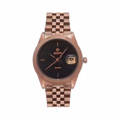 ست ساعت مچی عقربه ای زنانه و مردانه سورین مدل GL1129B-SC10C