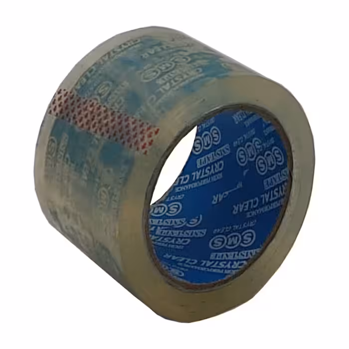 چسب پهن اس ام اس  مدل شفاف عرض 7 سانتی متر