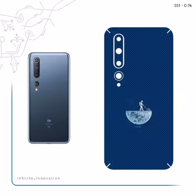 برچسب پوششی ماهوت مدل Minimal Gardener Astronaut مناسب برای گوشی موبایل شیائومی Mi 10 5G