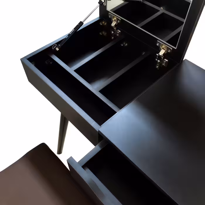 میز و صندلی آرایش هیراد مدل U101-MDF