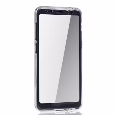 کاور مدل Clear TPU مناسب برای گوشی موبایل سامسونگ Galaxy A8 Plus 2018