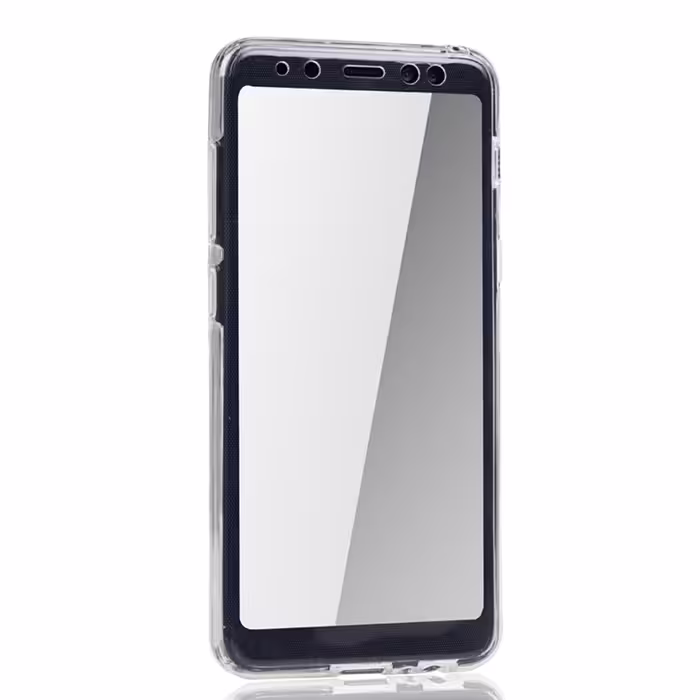 کاور مدل Clear TPU مناسب برای گوشی موبایل سامسونگ Galaxy A8 Plus 2018