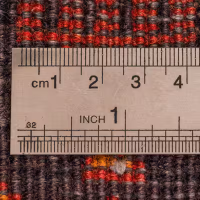 فرش دستبافت دو و نیم متری مدل نقشه بلوچ  کد 33.1857