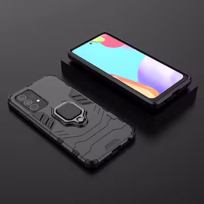 کاور آیرون من مدل BatMan مناسب برای گوشی موبایل سامسونگ Galaxy A53/A53 5G همراه با قلم لمسی