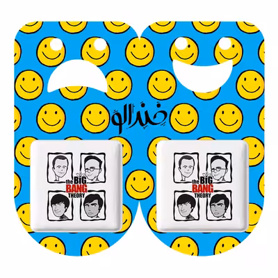 پیکسل خندالو مدل سریال The Big Bang Theory کد 13302 به همراه مگنت