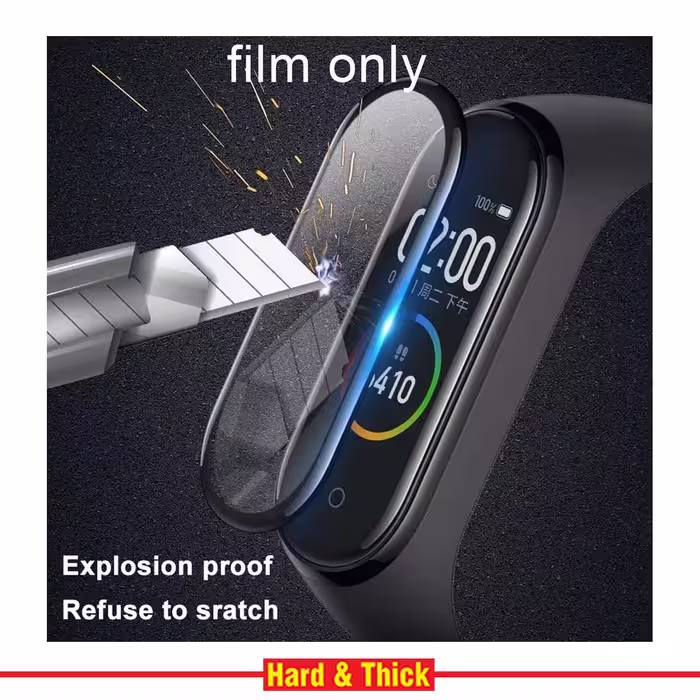 محافظ صفحه نمایش نانو هارد اند تیک مدل NHT مناسب برای ساعت هوشمند شیائومی Mi Band 7 بسته سه عددی